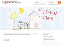 Tablet Screenshot of childconnect.com